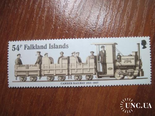 Фолкленды фолклендские 1985 паровоз локомотив железная дорога  **