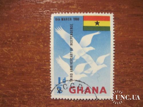 Гана 1960 3-я годовщина независимости  ГАШ