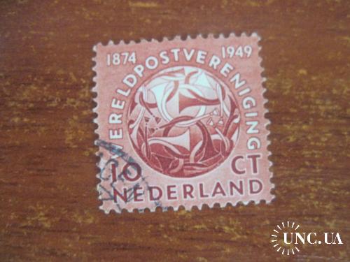 Нидерланды 1949 почтовый союз ВПС 75 лет **