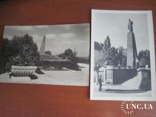 Памятник могила Шевченко Кане Канів Козловский фотооткрытка + фото 1953