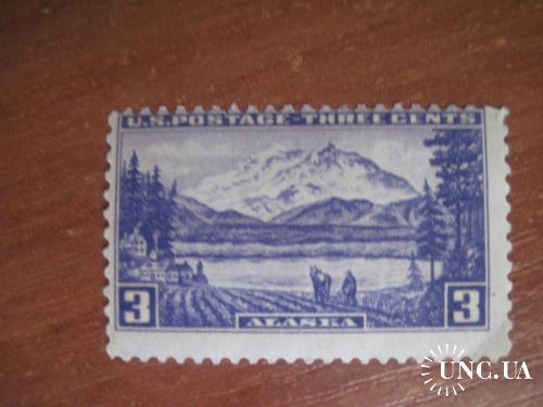 США 1937 Аляска гора маккинли озеро **