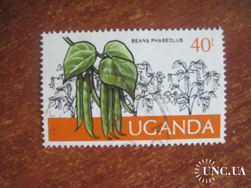 Уганда 1975 флора фасоль бобы ГАШ