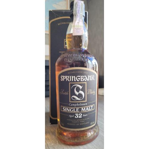 Колекційний віскі Springbank 32 year