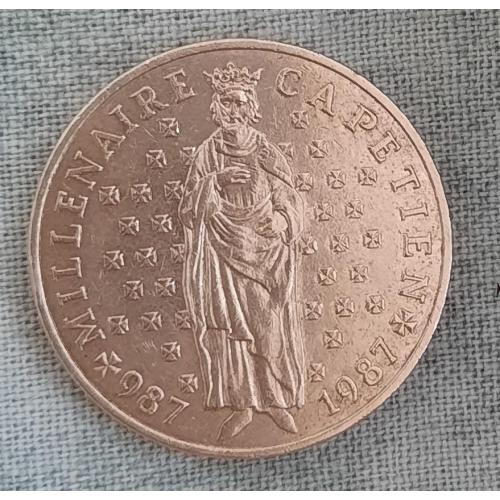 Франція 10 франків 1987 Капетінги