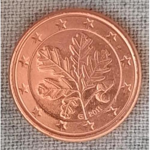 Германия 1 цент 2011