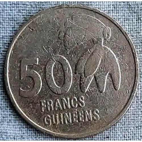 Гвінея 50 франків 1994 Не часта