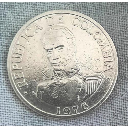Колумбія 1 песо 1976  Найдешевша!