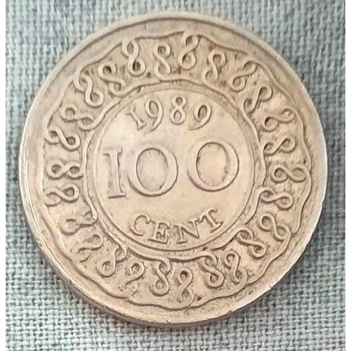 Суринам 100 центів 1989
