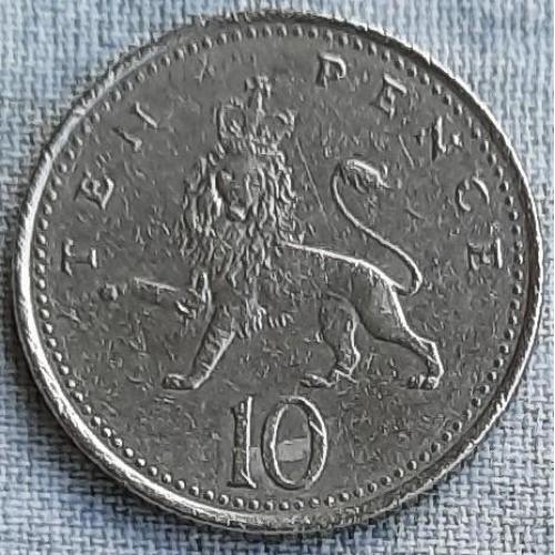 Великобританія 10 пенсів 1995