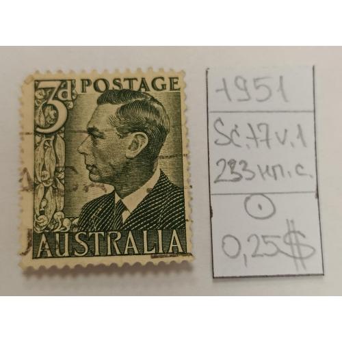 Австралія, 1950-1951 роки, Король Георг VI