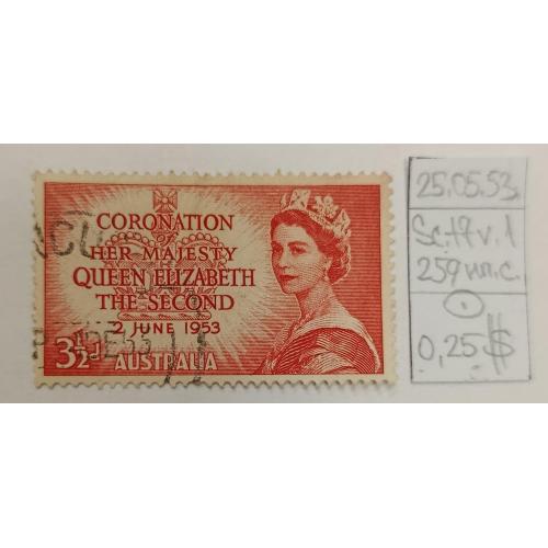 Австралія, 1953 рік, Коронація Її Величності Королеви Єлизавети II