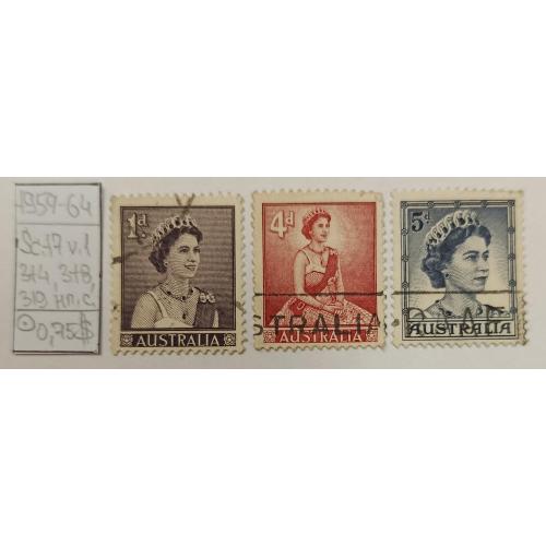 Австралія, 1959 рік, Королева Єлизавета II - фотографії зі студії Baron