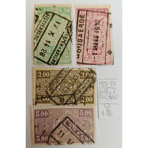 Бельгія, 1923-1927 рік