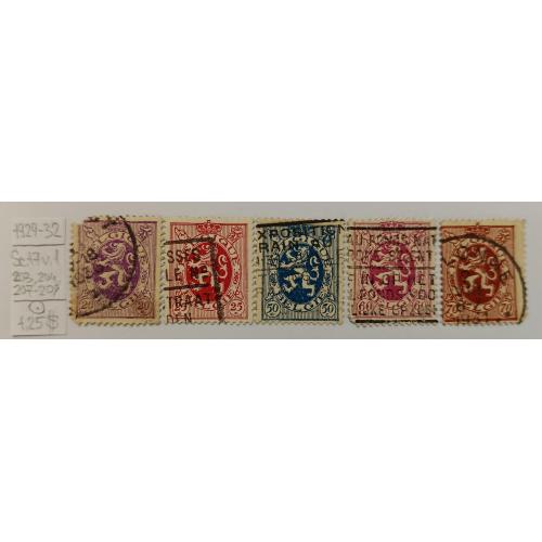 Бельгія, 1929 рік, Лев