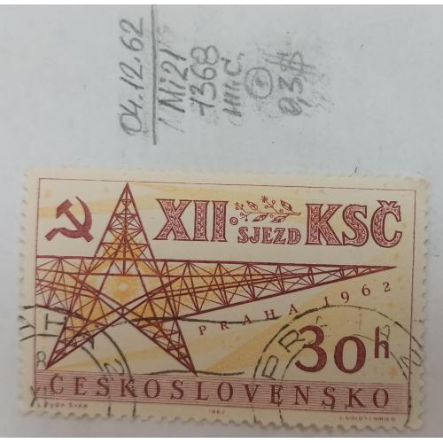 Чехословаччина, 1962 рік, 12-й з'їзд Комуністичної партії Чехії, Прага