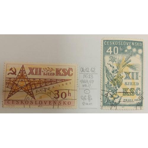 Чехословаччина, 1962 рік, 12-й з'їзд Комуністичної партії Чехії, Прага