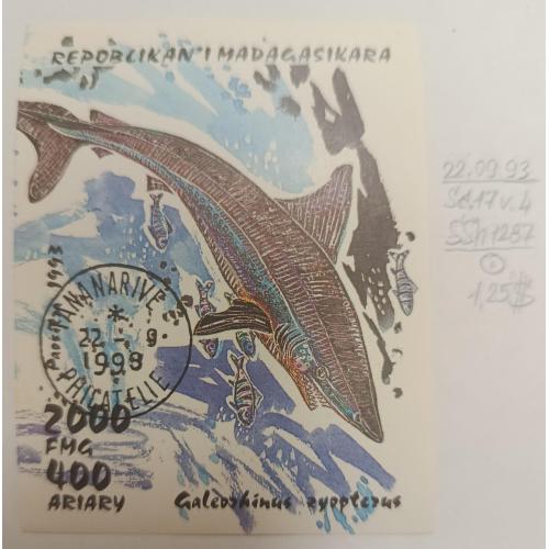 Мадагаскар, 1993 рік, Акули