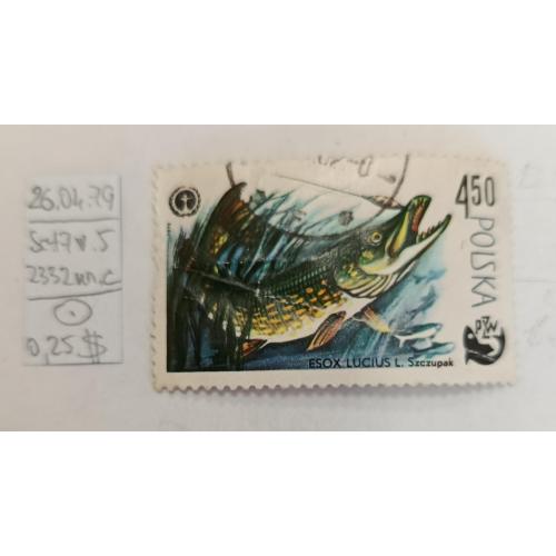 Польща, 1979 рік, 100-річчя спортивної риболовлі