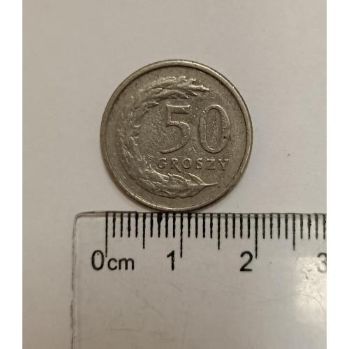 Польща 50 грошей, 1990 рік