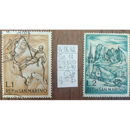 Сан-Маріно, 1962 рік, Альпінізм