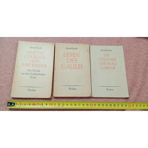 Бертольт Брехт. Редкое рекламное издание 1958 года. Берлин