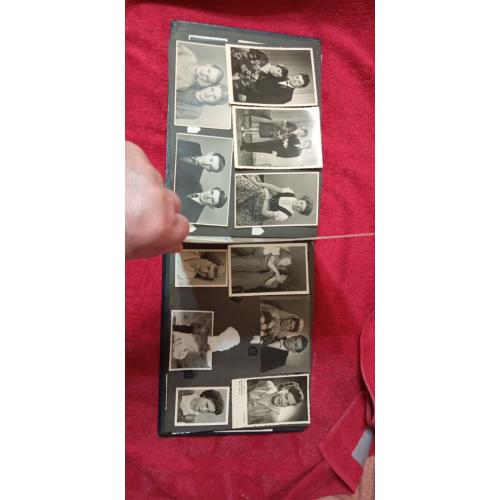 Старый немецкий альбом с фоторгафиями