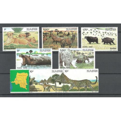 Фауна** Заир  MNH  Кат. 30евро