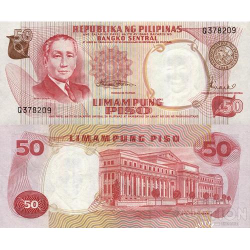 Филиппины - Philippines ND 1969 - 50 piso - Pick 146b UNC