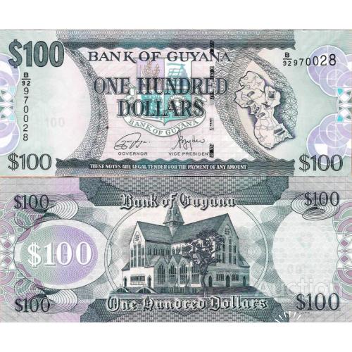 Guyana - Guyana 2022 - 100 dollars - Pick 36 UNC