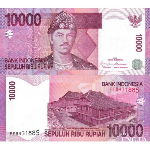 Индонезия - Indonesia 2005 (2009) - 10000 rupiah - Pick 143e UNC