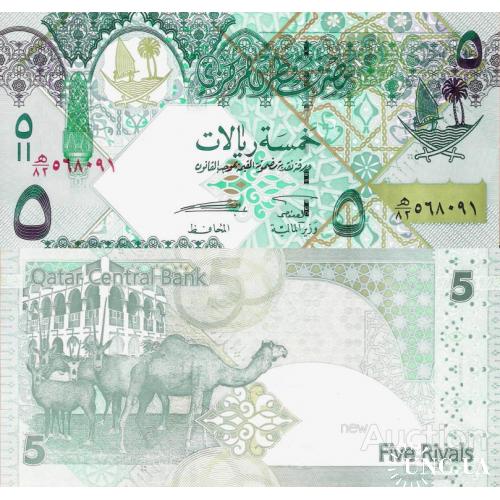 Катар - Qatar 2008 - 5 riyals - Pick 29 UNC