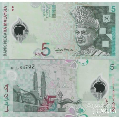 Малайзия - Malaysia 2004 - 5 Ringgit - P-47 UNC - Polymer