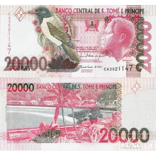 Сан-Томе и Принсипи - Sao Tome and Principe 2010 - 20000 dobras - Pick 67d UNC