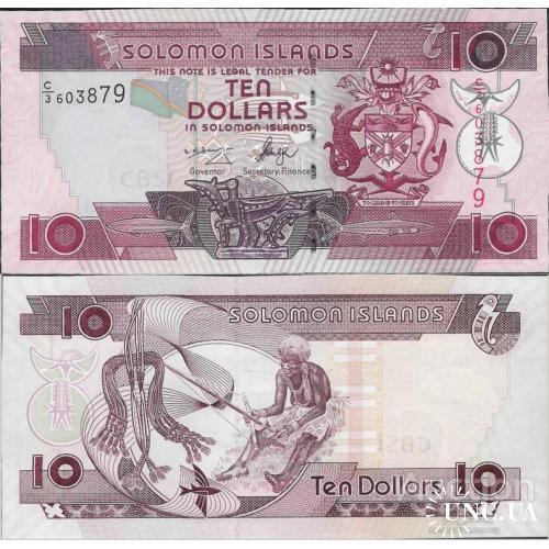 Соломоновы острова - Соломоны - Solomon Islands 2006 - 10 dollars - Pick 27 UNC