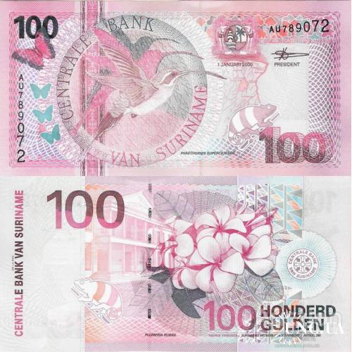 Суринам - Suriname 2000 - 100 Gulden - Pick 149 UNC