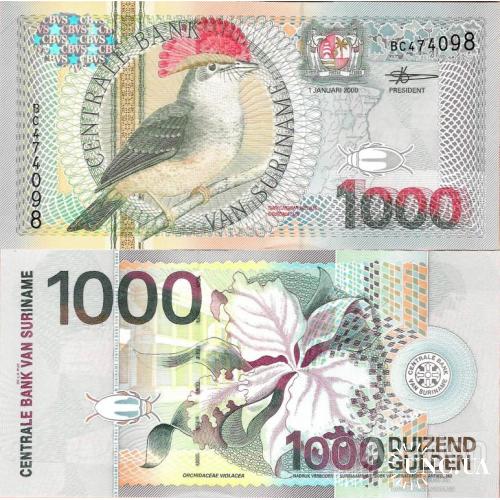 Суринам - Suriname 2000 - 1000 Gulden - Pick 151 UNC