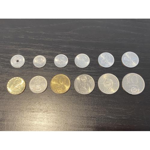 Набір монет - Угорщина (1960 - 1989 роки) - 12 шт