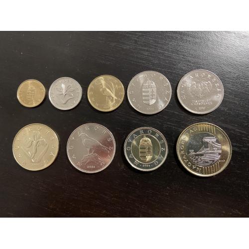 Набір монет Угорщини (2020 - 2024) - 9 шт