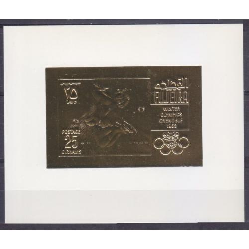 1968 Фуджейра B214b/Bb золото Олимпийские игры 1968 года в Гренобле 35,00 €