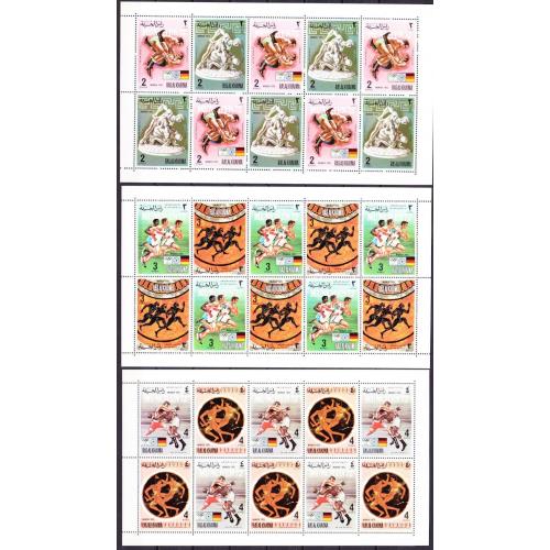 1972 Рас-эль-Хайма 788-793KL(3) Олимпийские игры 1972 года в Мюнхене 75,00 €