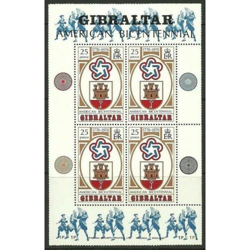 1976 Гибралтар 337/B2 200-й, США 6,00 €