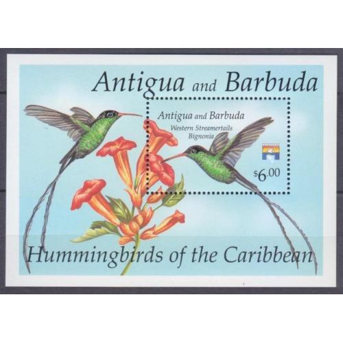 1992 Antigua and Barbuda 1663/B238 Birds 8,00 €