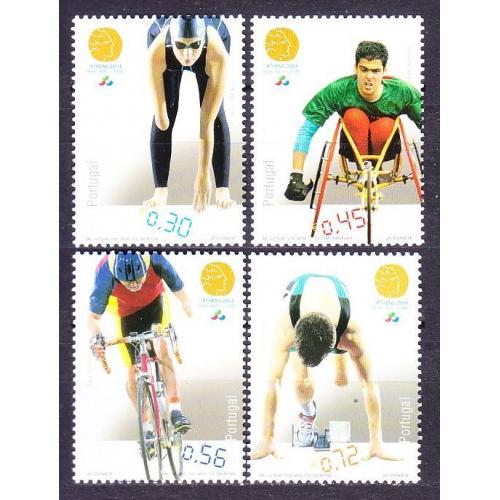 2004 Portugal 2844-2847 2004 Olympic Games in Athens 4,00 €