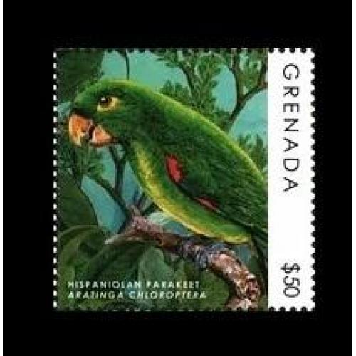 2013 Гренада 6677 Птицы - Попугаи 40,00 €