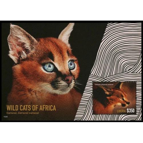 2014 Либерия 6603/B691 Кошки 10,00 €