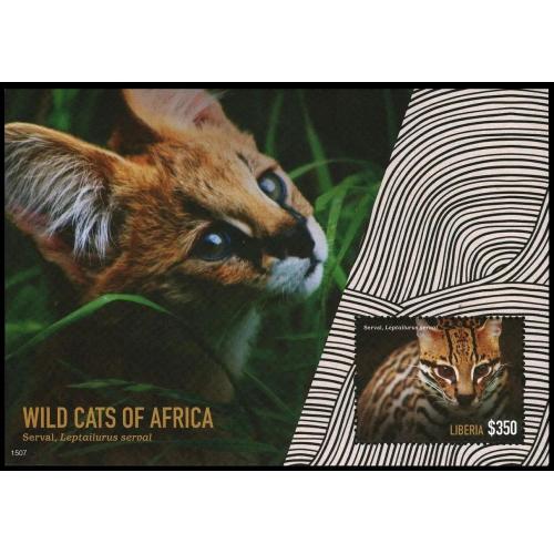 2014 Либерия 6604/B692 Кошки 10,00 €