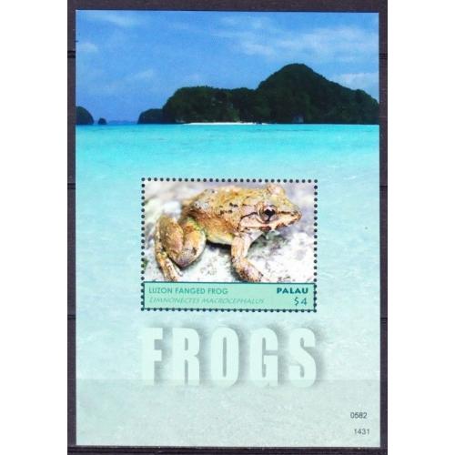 2014 Палау 3579/B323 Рептилии - Лягушки 8,00 €