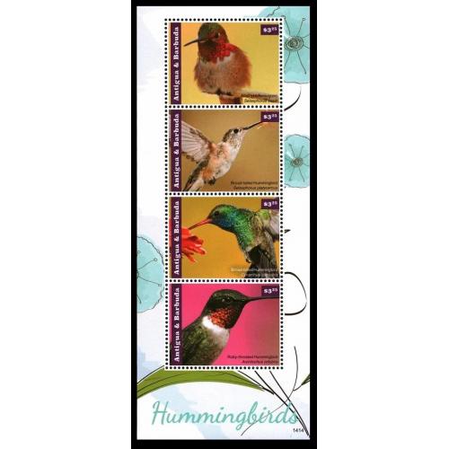 2015 Антигуа и Барбуда 5193-5196KL Птицы 12,00 €