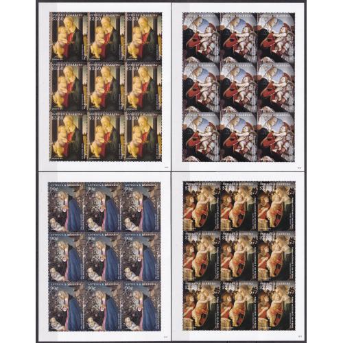 2015 Антигуа и Барбуда 5296KL-5299KL Рождество - Живопись 104,00 €