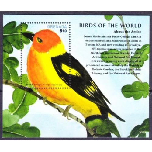 2015 Гренада 7176/B906 Птицы 9,00 €